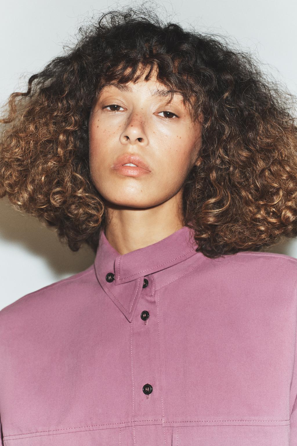 OVERSIZE HIGH-NECK SHIRT (Testing)