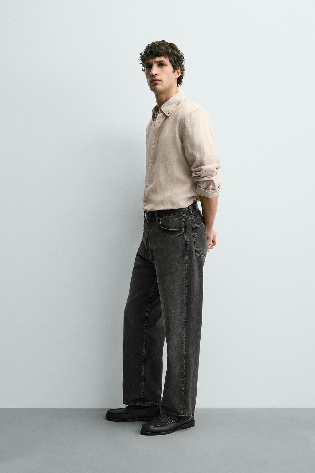 LINEN REGULAR FIT SHIRT