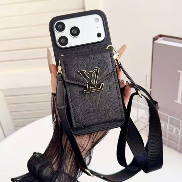 Phone Case with Strap & Card Holder