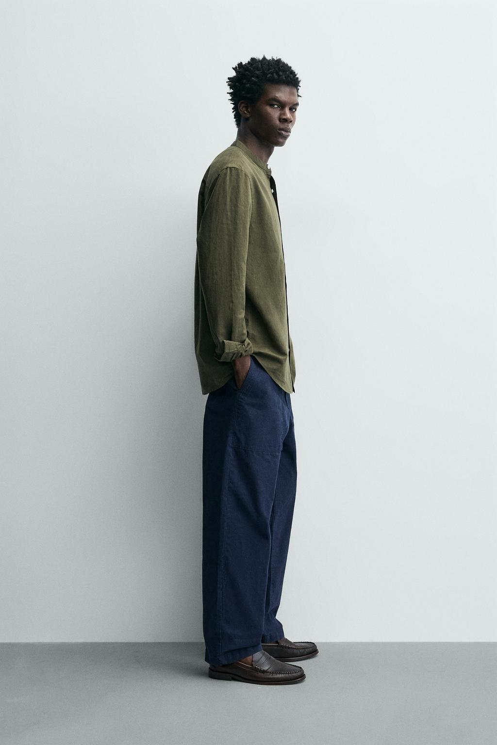 COTTON - LINEN SHIRT