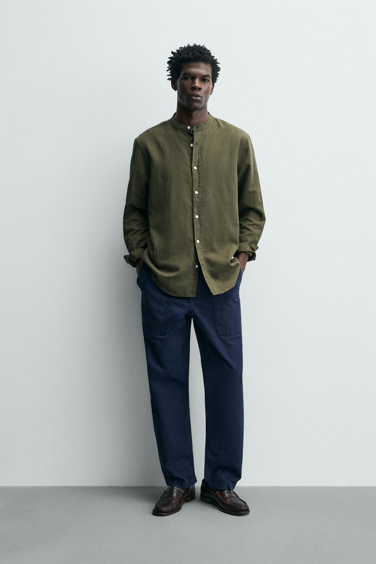 COTTON - LINEN SHIRT