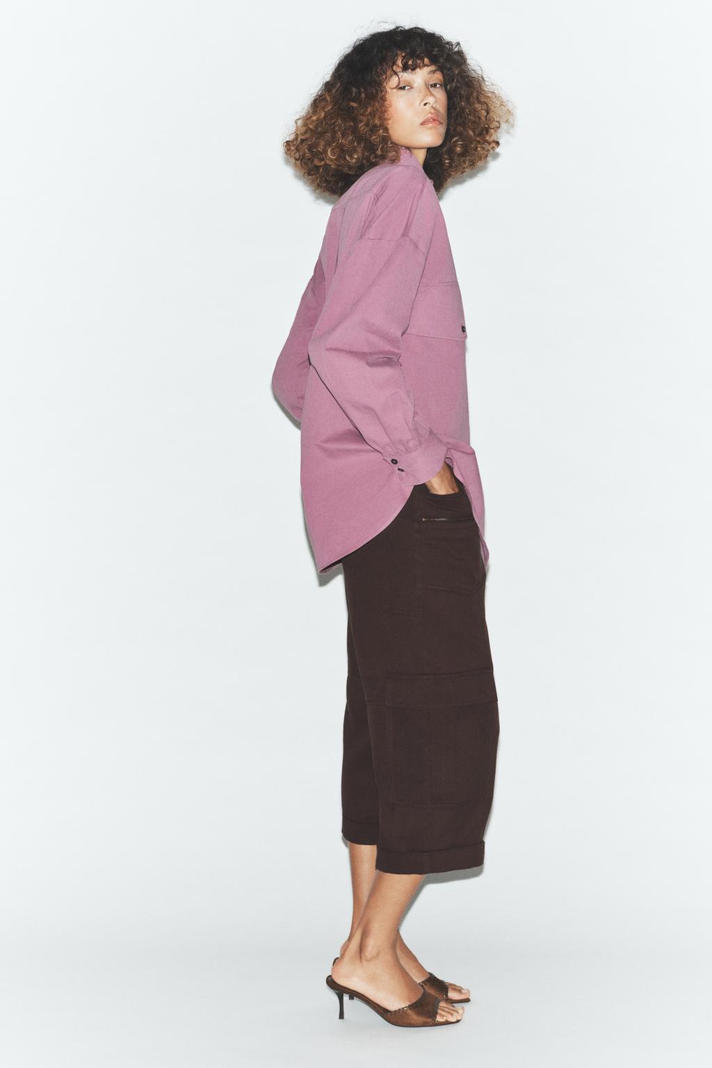 OVERSIZE HIGH-NECK SHIRT (Testing)