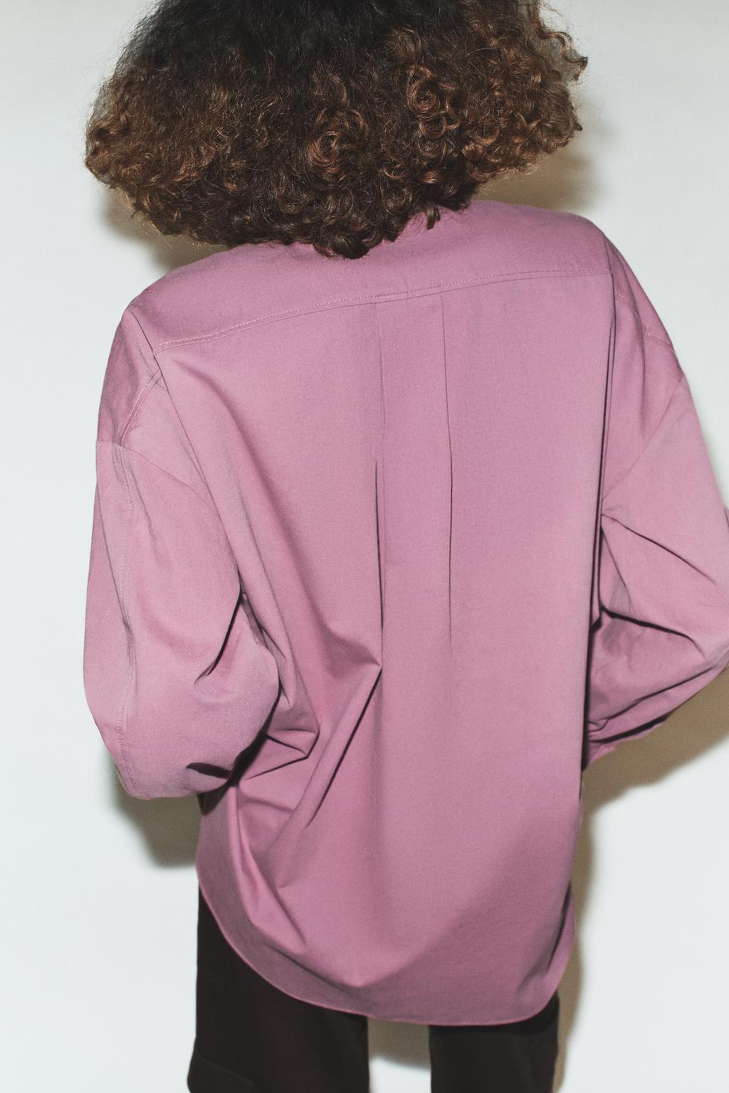 OVERSIZE HIGH-NECK SHIRT (Testing)