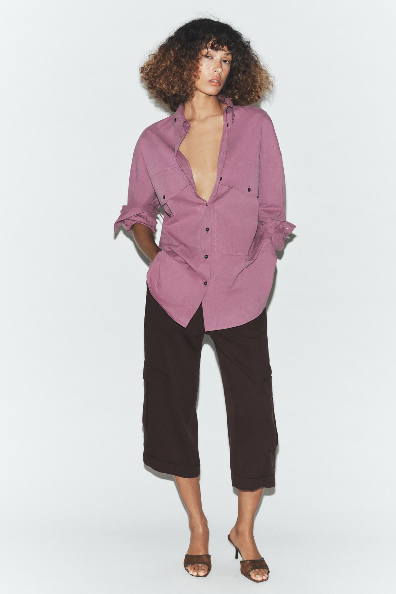 OVERSIZE HIGH-NECK SHIRT (Testing)