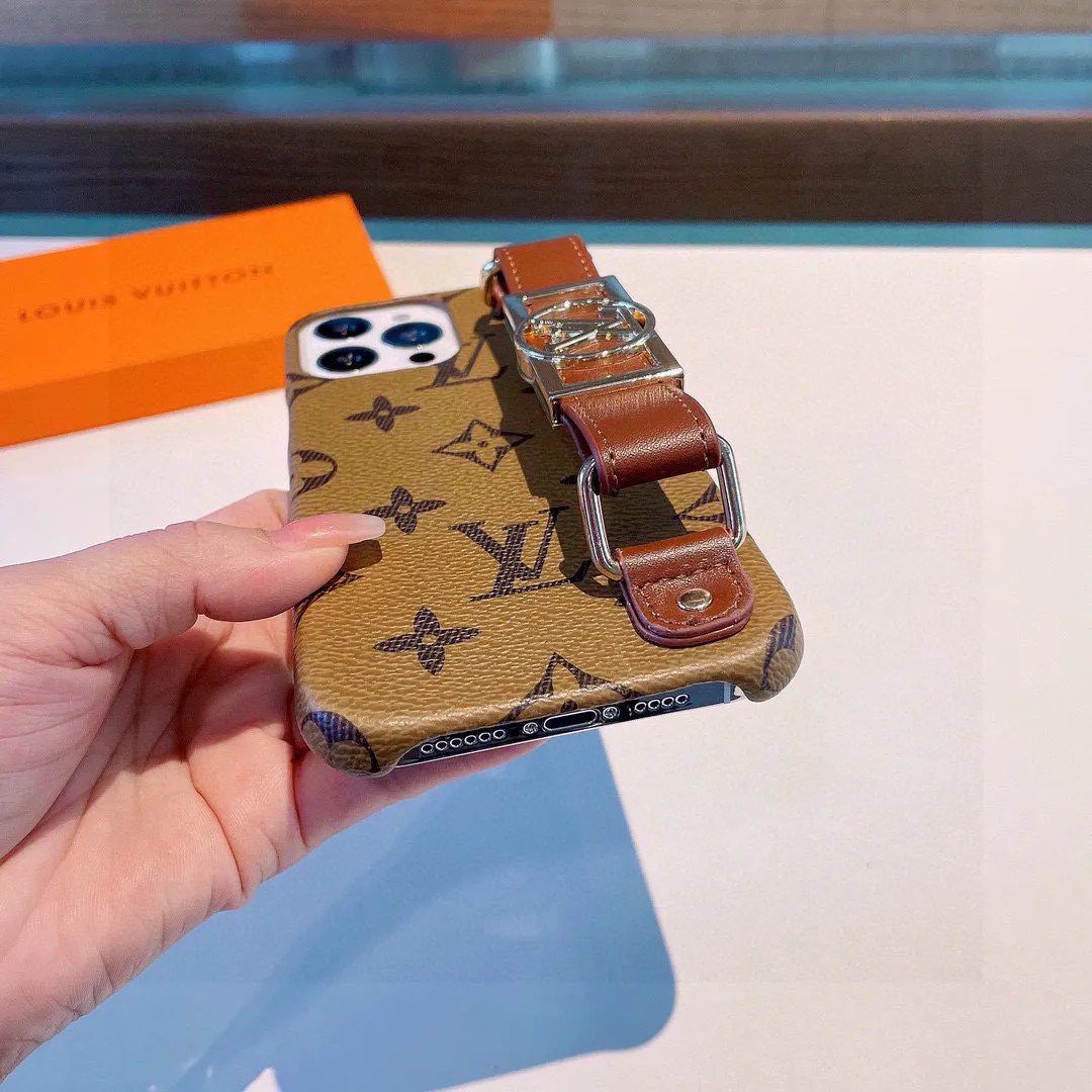 Premium Strap Metal Logo Case