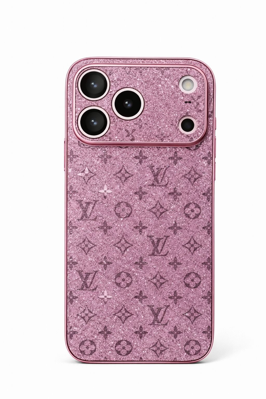 Luxury Glitter Monogram Case