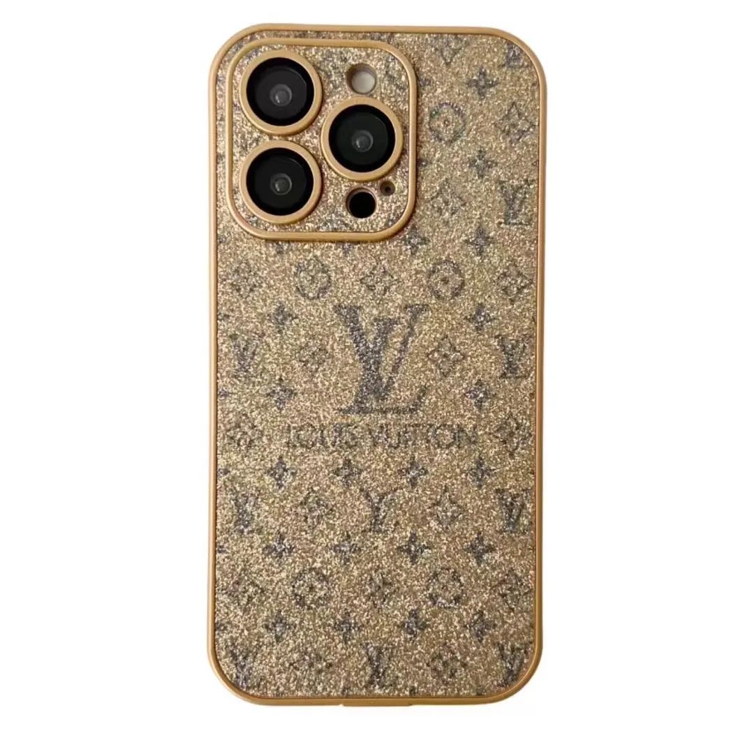 Luxury Glitter Monogram Case