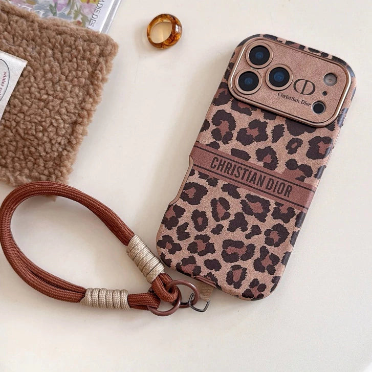 Designer Leopard Phone Case